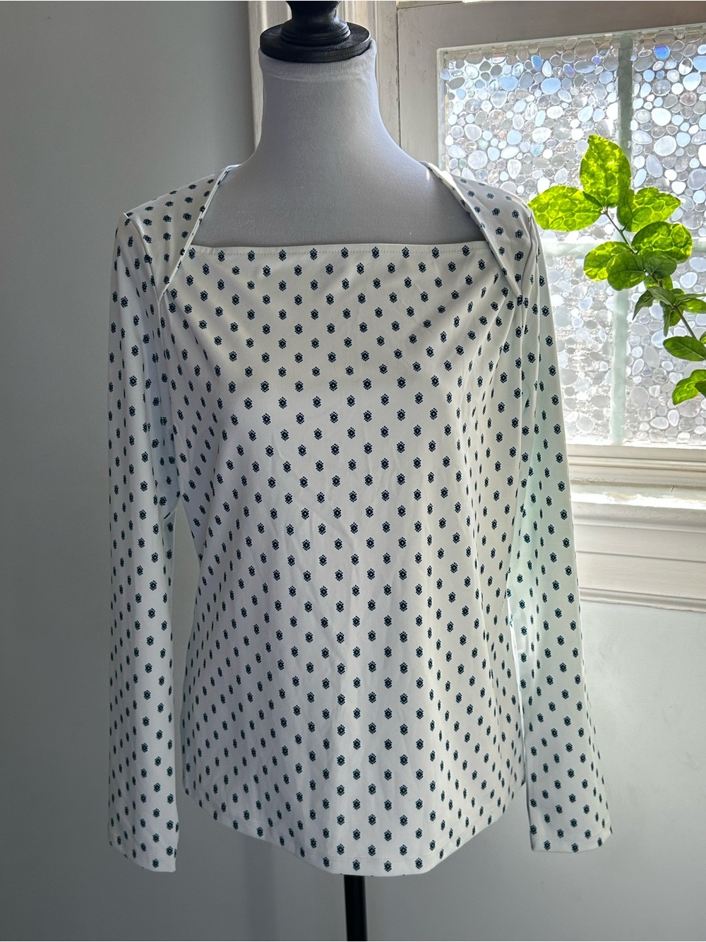 Ann Taylor Long Sleeve Envelope Top
